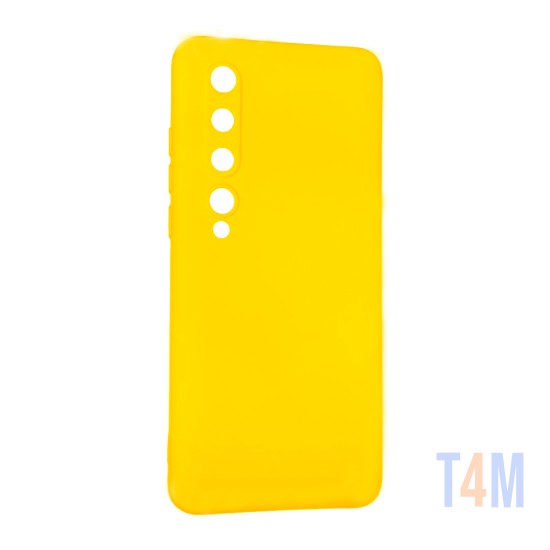 Silicone Case for Xiaomi Mi 10 Yellow